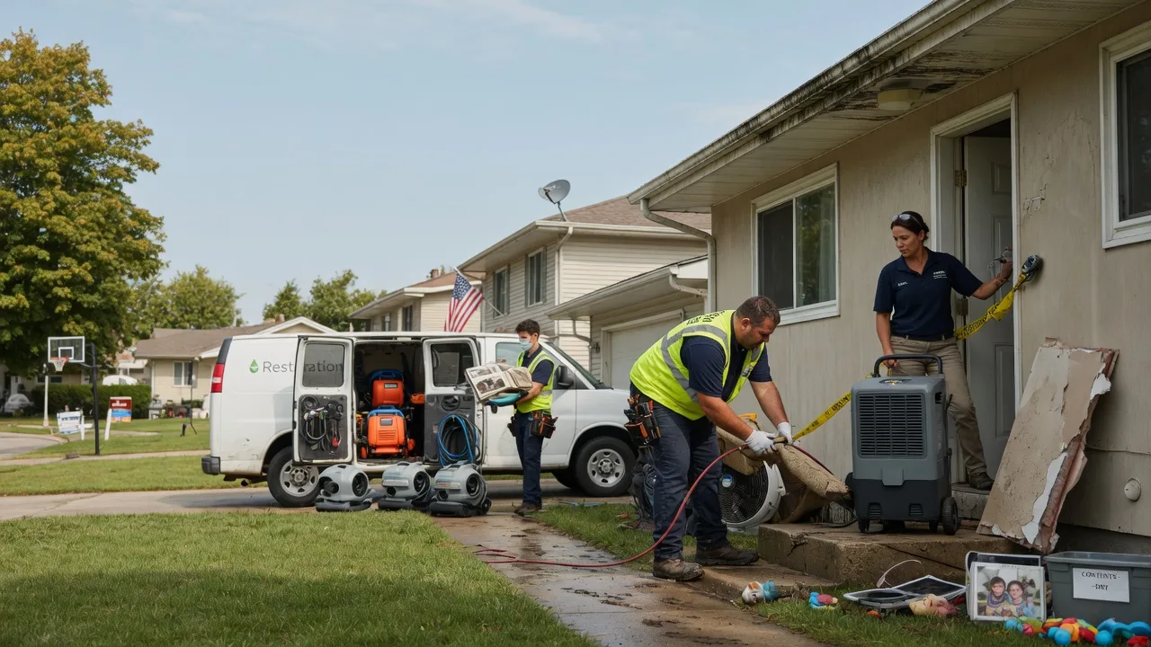 Water Damage Restoration in Dewitt, MI near me